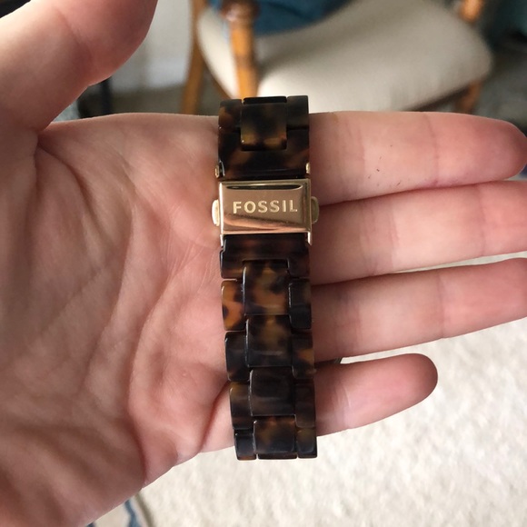 Fossil Women’s “Caleigh” Quartz Resin Watch - Picture 2 of 3